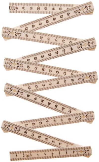 Mètre pliant 10 sections 1 m BGS Do it yourself (2054)