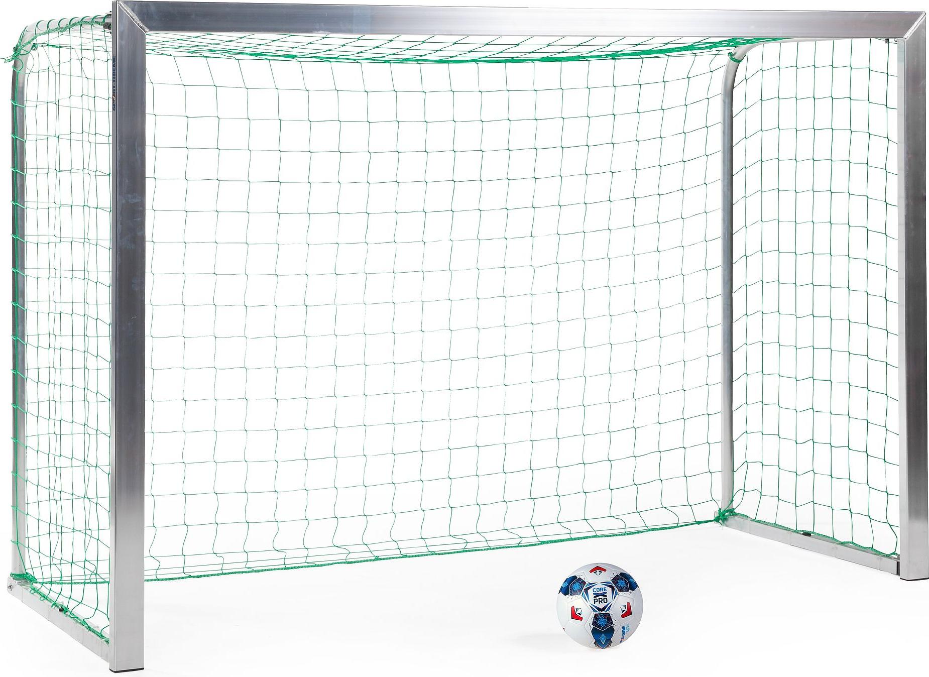 Sport-Thieme Mini-Fußballtor "Training", Inkl. Netz, grün (MW 10 cm), 2,40x1,60 m, Tortiefe 1,00 m