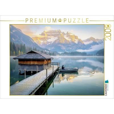 CALVENDO Puzzle Der Weg zur Weite - ein Steg, der Sehnsucht trägt. | 2000 Teile Lege-Größe 90x67cm Foto-Puzzle für glückliche Stunden, von , Calvendo