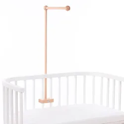babybay Mobilehalterung Holz Beige Natur