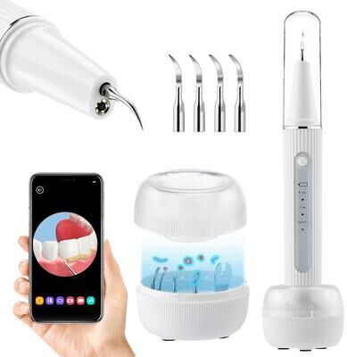 Youfap Market Portable Electric Ultrasonic Visual Scaler Dental Tartar Remover For Household Use Portable Electric Ultrasonic Visual Scaler Dental Tartar Remover For Household Use