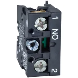 Schneider Electric ZB2BE201 Hilfsschalter ZB2, o. Rastung, 1S, o. Sprungf./gest. schalt., Frontmontage