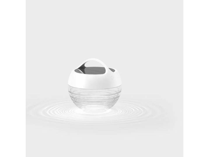 IP44.de Solar-Akkuleuchte aqu - pearl white , S Clean, Modern Ak