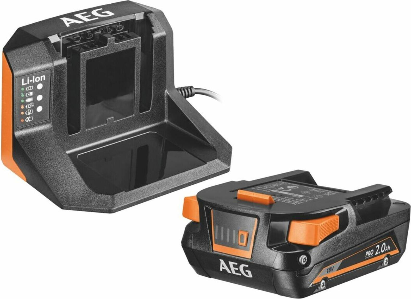 AEG SETL1820S Accu-startset met 2,0 Ah accu en oplader
