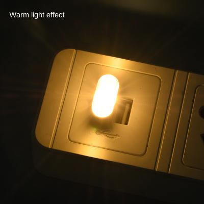 Daily Discovery Mini LED Car Interior Light USB Plug In Ambient Atmosphere Lamp For Auto Decor warm White