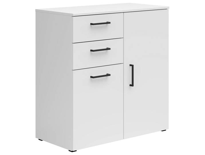 Carryhome Kommode MULTISTAURAUM, Weiß, Holznachbildung