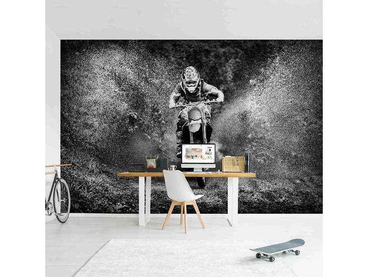 Papier peint intissé Motocross 432 x 290cm 432 x 290 cm