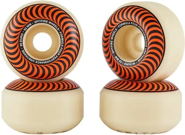 Skateboard Rollen Spitfire Formula Four 99A 4 Stk. (53mm - Orange)