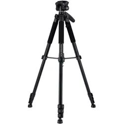 Rollei Compact Traveler Star S4 (Kunststoff, Metall), Stativ, Schwarz