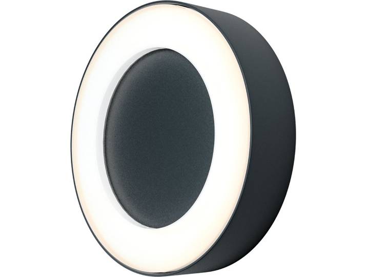 LEDVANCE Applique murale et plafonnier à LED\, luminaire pour applications extérieures\, blanc chaud\, 202\,0 mm x 45\,0 mm\, ENDURA STYLE RING