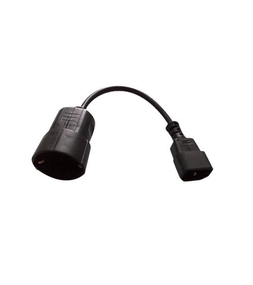 Eaton TK-Adapter 10A IEC->SCHUKO Hinweis: Stromquelle (SCHUKO-CEEADAPT)