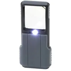 Carson Lupe MiniBrite PO-55 Grau, Schwarz 51 mm 5 x