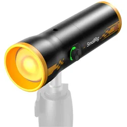 SmallRig RF 10C Fokussierbare LED-Videoleuchte BumbleBee Edition (Videoleuchte), Dauerlicht, Schwarz