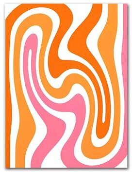 Inspired Living Retro Cocktail Canvas Wall Art Pink Strawberry Lemon Bar Poster 50x70cm No Frame 5