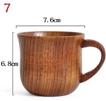Inspired Living Rustic Spruce Wood Big Belly Mug Handmade Wooden Beer Mug & Natural Coffee Cup 7