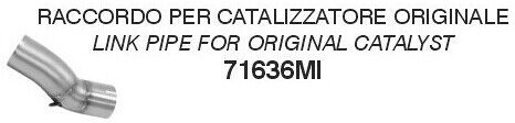 Raccordo Arrow per catalizzatore originale Per Kawasaki ZX-1 taglia un