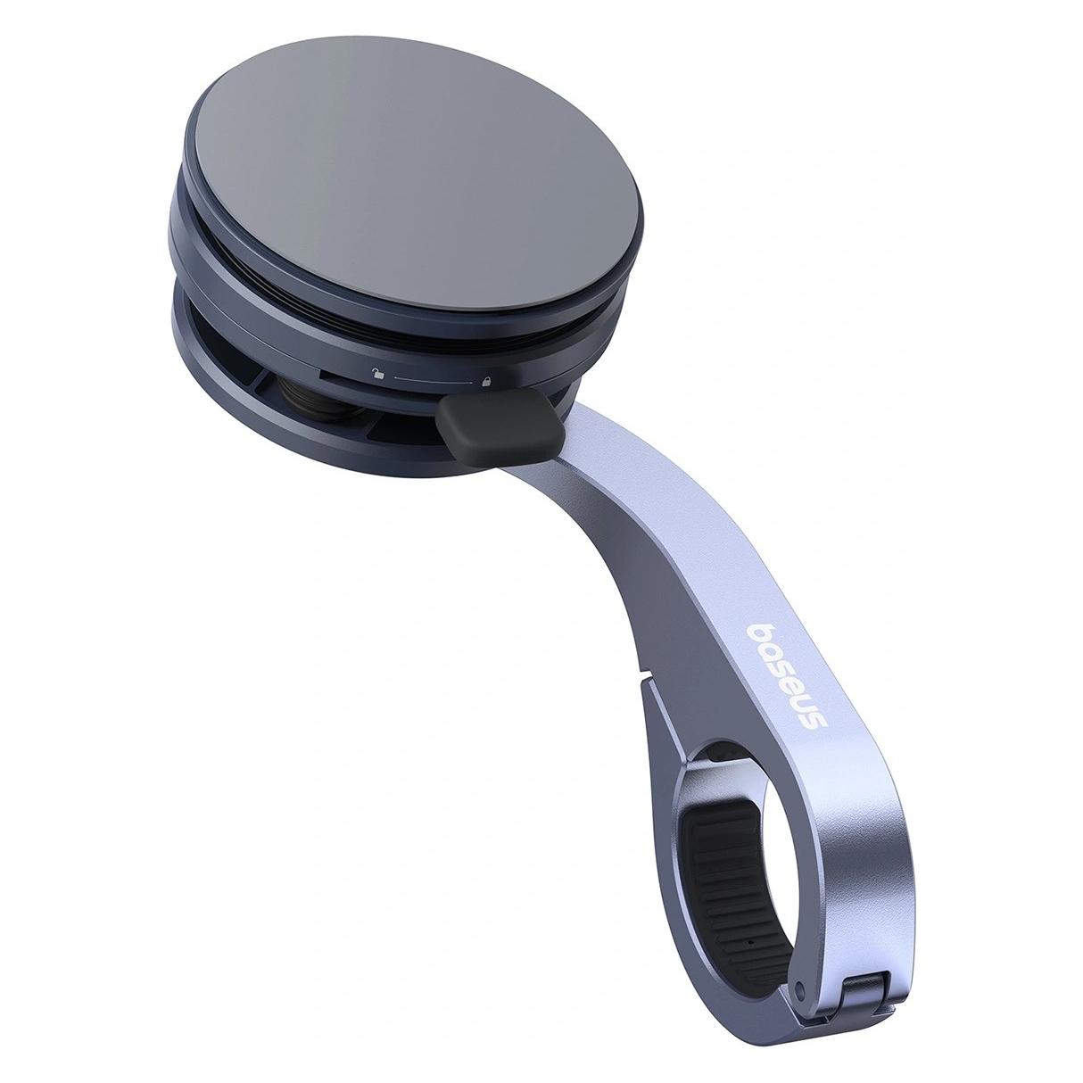 Baseus - Bike Phone Holder PrimeTrip VB1 (C0013D00) - Magnetic, Aluminium Alloy - Black (6932172695712)