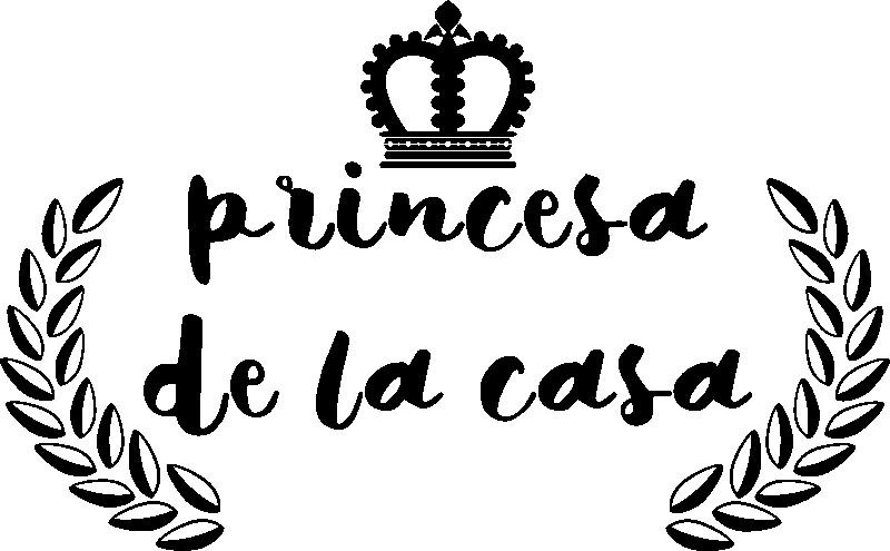 Ambiance-sticker Sticker "Princesa de la casa"