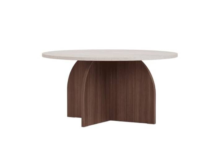 Calicosy Couchtisch mit runder Platte, Durchmesser 80 cm – Clover