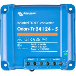 Victron Orion-Tr 24/24-5  isolierter DC DC Konverter 24V auf 24V 5A 120W