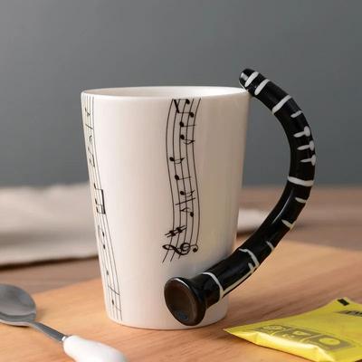 Uplift Essentials Novelty Music Note Ceramic Coffee Mugs style 8