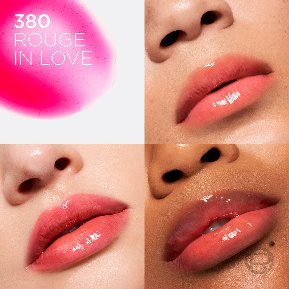 L'Oréal París Plump Ambition aceite labial voluminizador #380-Rouge in Love