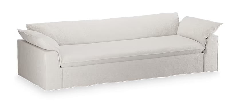 HKliving Hoes voor Bank Nomad 305cm, Cosy stof - Beige