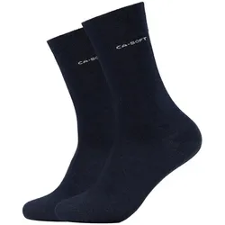2er Pack camano Soft Tex Wollsocken 0004 - navy 39-42