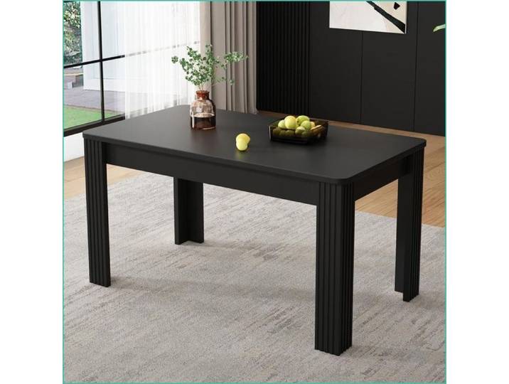 Table à manger - Moderne Rectangulaire Stable - Noir