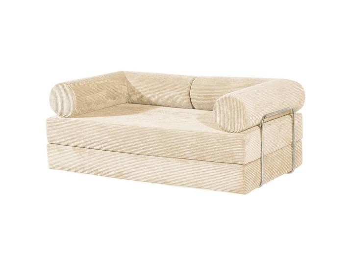 P & B Schlafsofa, Beige, 180x70x100 cm, Bsci, Kinderzimmer & Jugendzimmer, Jugendmöbel, Jugendsofas