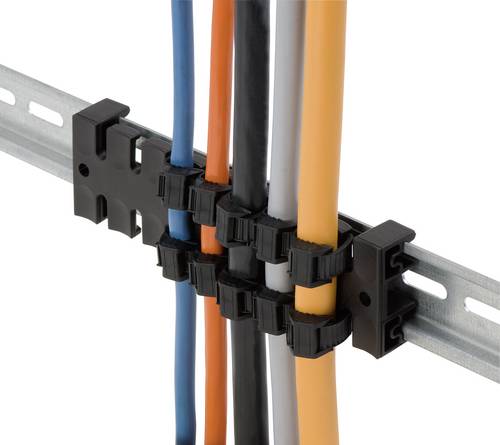 Icotek KZL 80 Zugentlastungsleiste Polyamid Schwarz 1St.