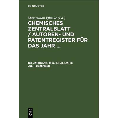 1957, II. Halbjahr: Juli – Dezember, Gebundene Ausgabe von , De Gruyter, 978-3-11-265021-9