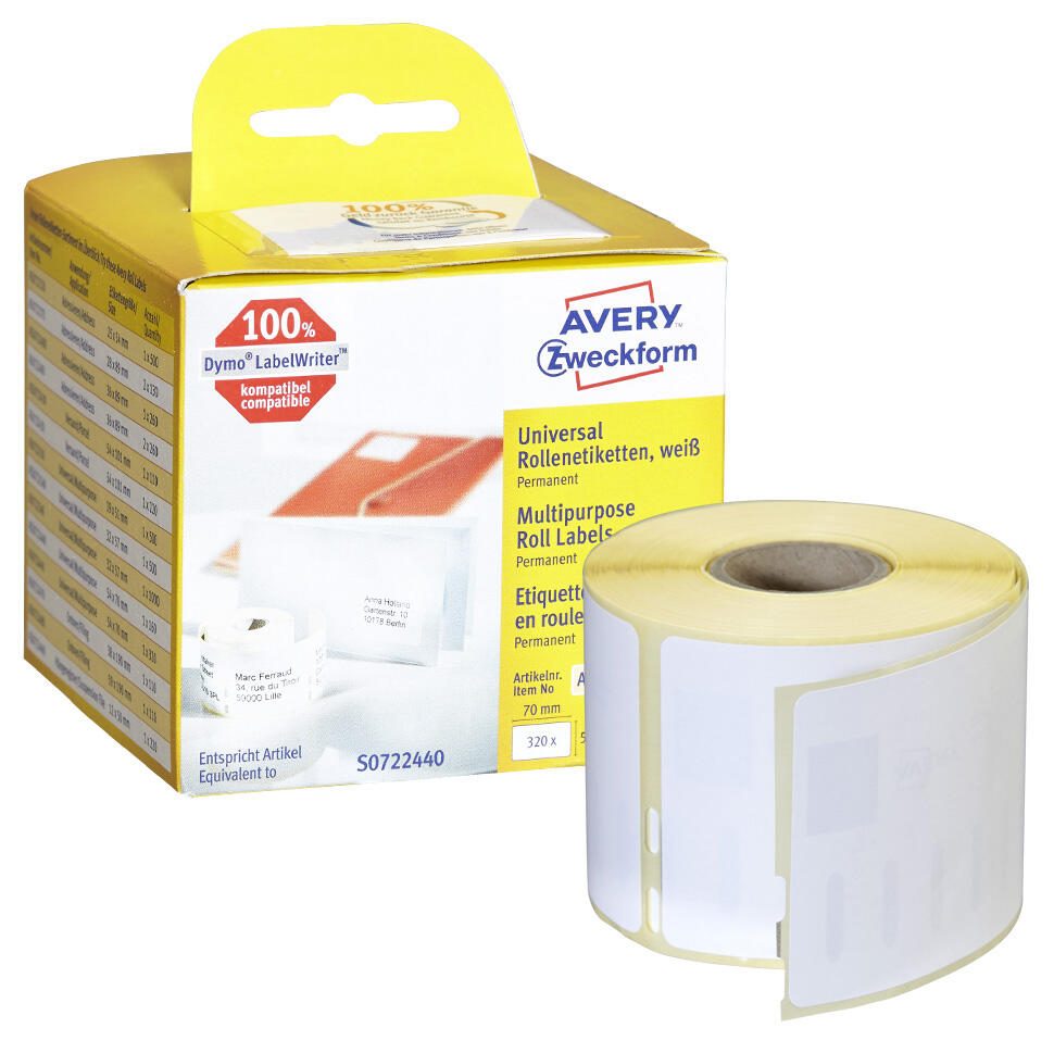 AVERY Zweckform Große Vielzweck-Etiketten AS0722440