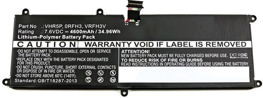 CoreParts Laptop Battery for Dell Latitude 11 5175 / 5179 - 7.6V 3400mAh Li-Pol