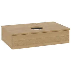 Villeroy & Boch Antao Waschtischunterschrank 800x190x500mm L08051HN mit Beleuchtung FK/AP: HN/1