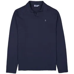 Garcia Polo Longsleeve Herren 3XL dark moon - Größe:3XL$Farbe:dark moon