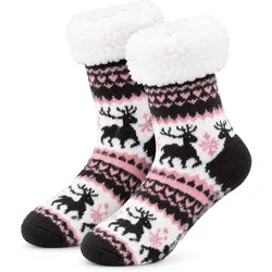 Antonio Kuschelige Hüttensocken im Norweger Design Gr. 35-42 - .