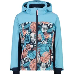 CMP Campagnolo, Mädchen, Skijacke, Girl's Jacket Snaps Hood Twill (176), Blau