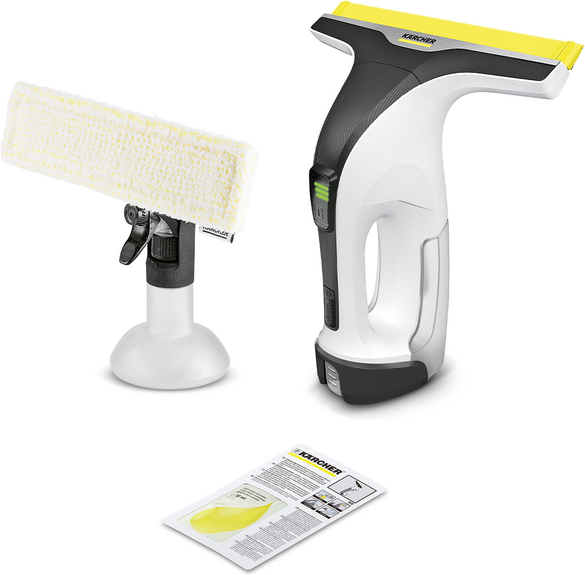Karcher Kärcher WV 4-4 Plus - Nettoyeur de vitres sans fil - Aspirateur à vitres portable - 4 V - SANS BATTERIE NI CHARGEUR