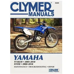 Yamaha TT-R30 and XT250 (2005 - 2018) Clymer Repair Manual, Ratgeber von Haynes Publishing