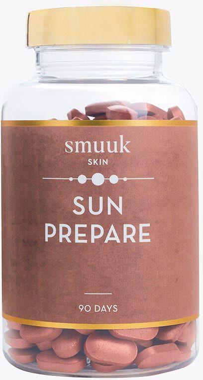 Smuuk Skin SunPrepare Kosttilskud 180 stk