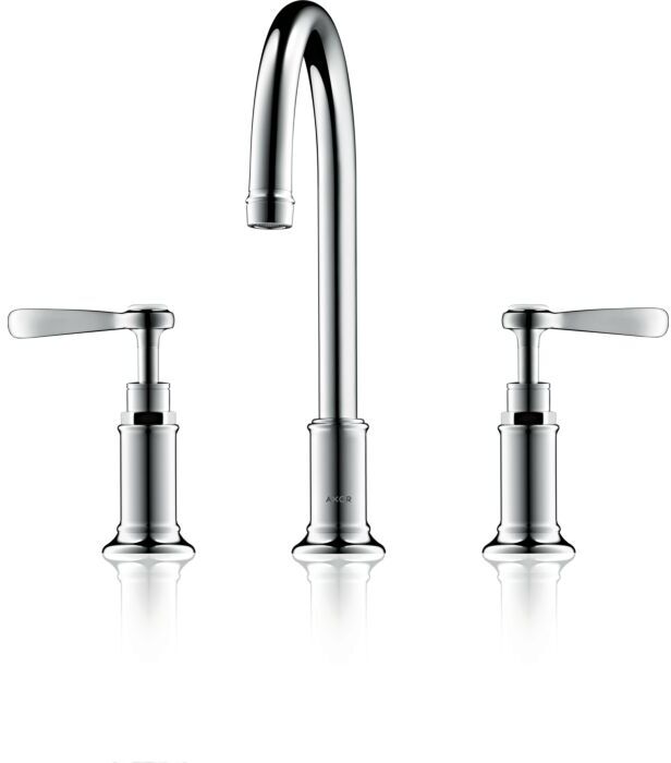 Hansgrohe Axor Montreux Waschtischarmatur 16514000 chrom, mit Ablaufgarnitur, Hebelgriff