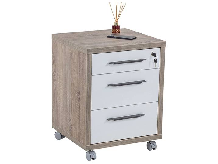 Schubladenelement RIVA 3 Schubladen eiche trüffel