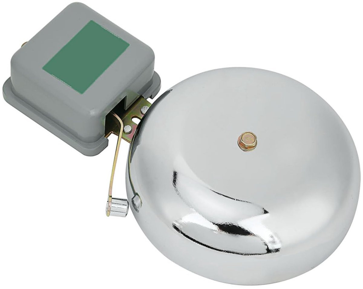 RVS Deskbel van 150mm voor Scholen, Hotels en Restaurants