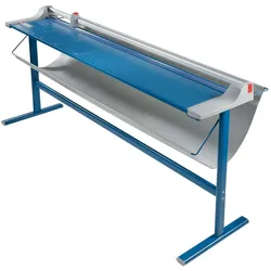 Dahle TRIMER, CUTTING LENGTH 1830 mm, CUTTING HEIGHT 1.0 mm, TABLE Included (10 Blätter, A0), Schneidemaschine, Blau
