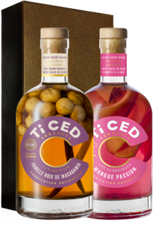 Les Rhums de Ced Geschenkset - Aromatisierter Rum - Les Incontournables - 2 Fl. - 1.4L