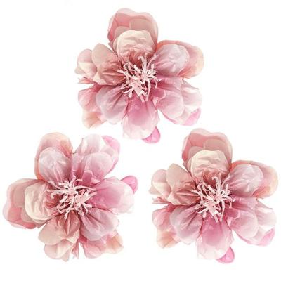 Seidenpapierblumen Wildrose, M, MIX, Ø 28 cm, 3 Stk