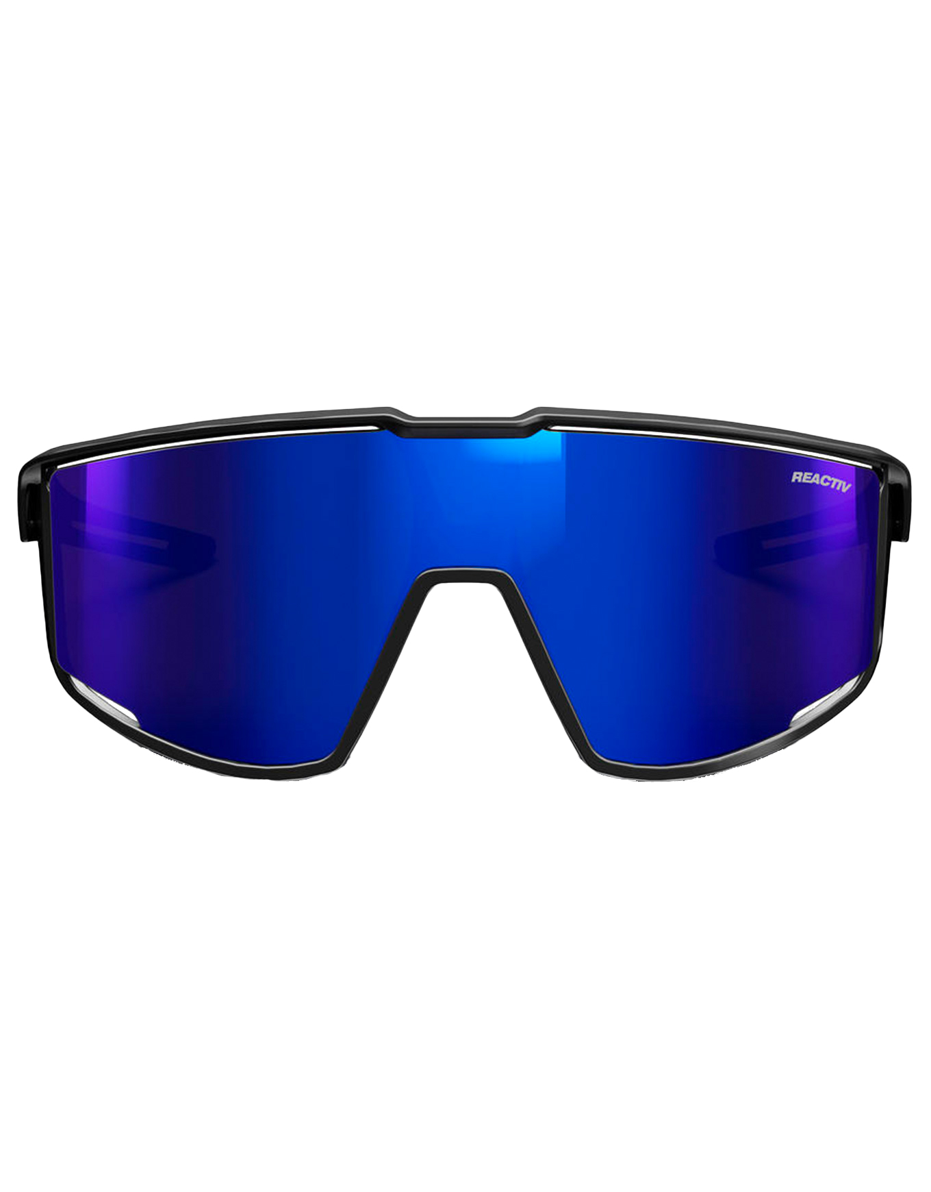 Julbo - Lunettes de soleil - Fury Noir/Bleu Reactiv 1-3 High Contrast
