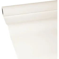 JUNOPAX Papiertischdecke elfenbein 50m x 0,75m, nass- und wischfest