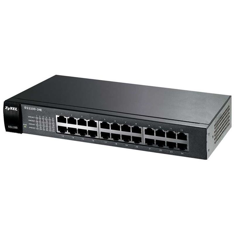 Zyxel Switch 24x FE ES1100-24E Metall